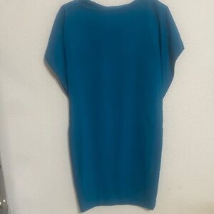 Rene Ruiz Elegant Blue Vintage Dress